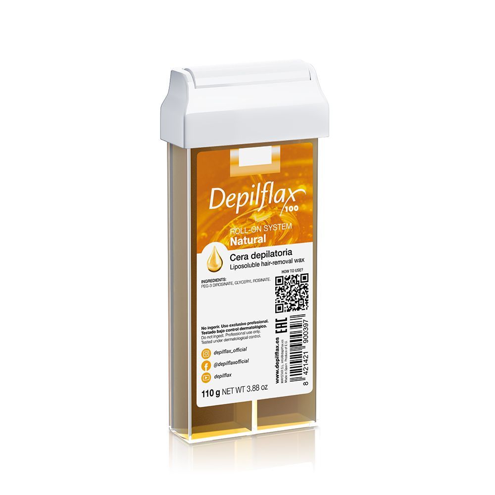 Depilflax Воск для депиляции в картридже "Натуральный",110 гр (ЧЗ)