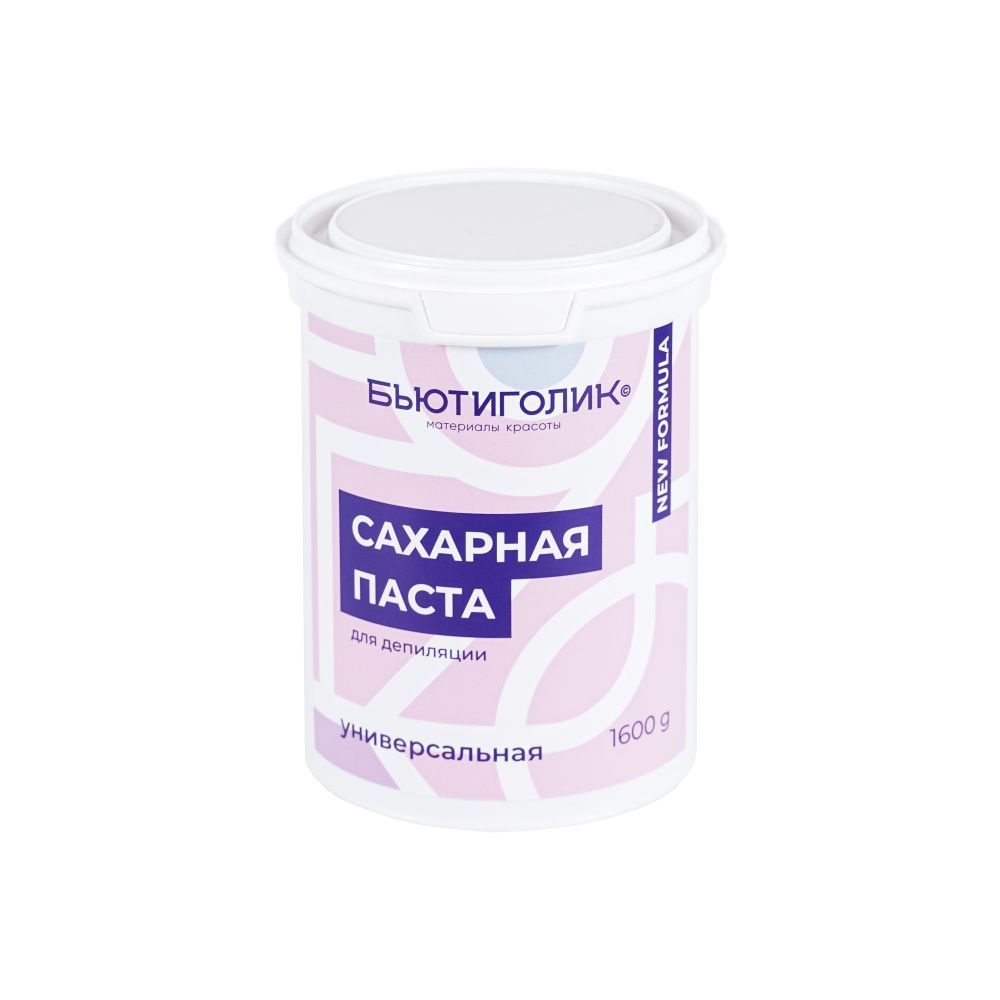 БЬЮТИГОЛИК, NEW FORMULA Сахарная паста УНИВЕРСАЛЬНАЯ, 1600 гр.