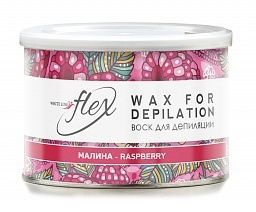 ItalWax, Воск Flex "Малина" в банке, 400 мл
