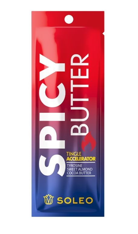 Soleo, SPICY BUTTER Ускоритель загара с тингл-эффектом, 15 мл