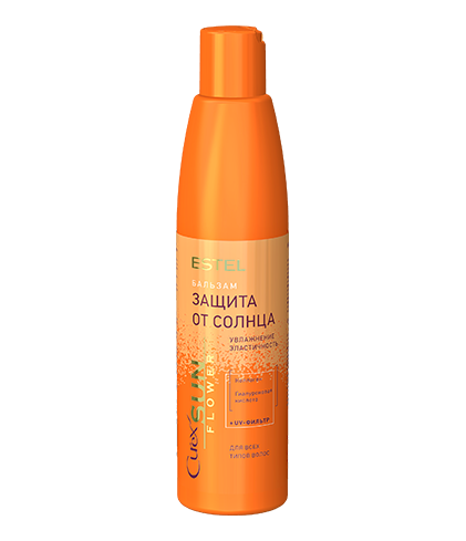ESTEL, CUS250/B11 Бальзам CUREX SUN FLOWERд/волос - увлажнение и питание с UV-фильтром 250 мл