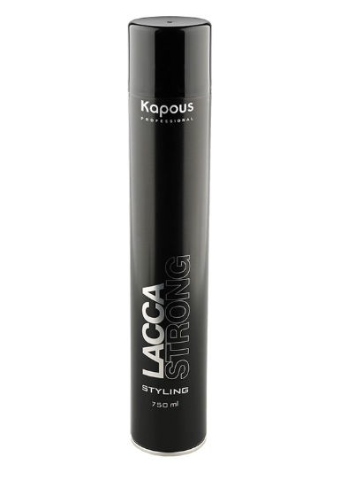 Kapous, Лак аэрозольный для волос сильной фиксации серии "Styling", 750 мл, арт. 580