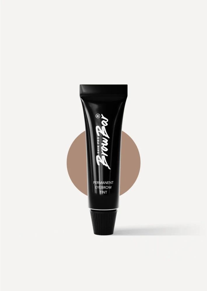 SHIK PRO BROW BAR, Краска для бровей и ресниц Светло-коричневая, 15 мл (ЧЗ)