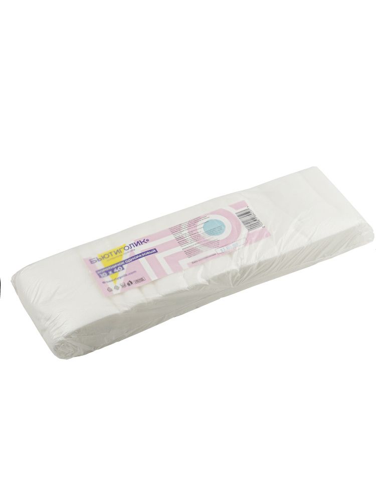 БЬЮТИГОЛИК, Воротнички парикмахерские, 10*40, пачка 100 шт