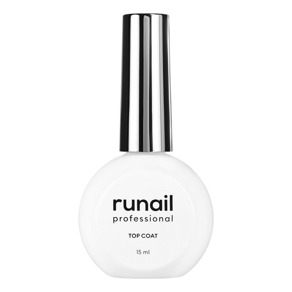 Runail, Глянцевый топ для гель-лака Top Сoat CRYSTAL, 15 мл №6366 ЧЗ