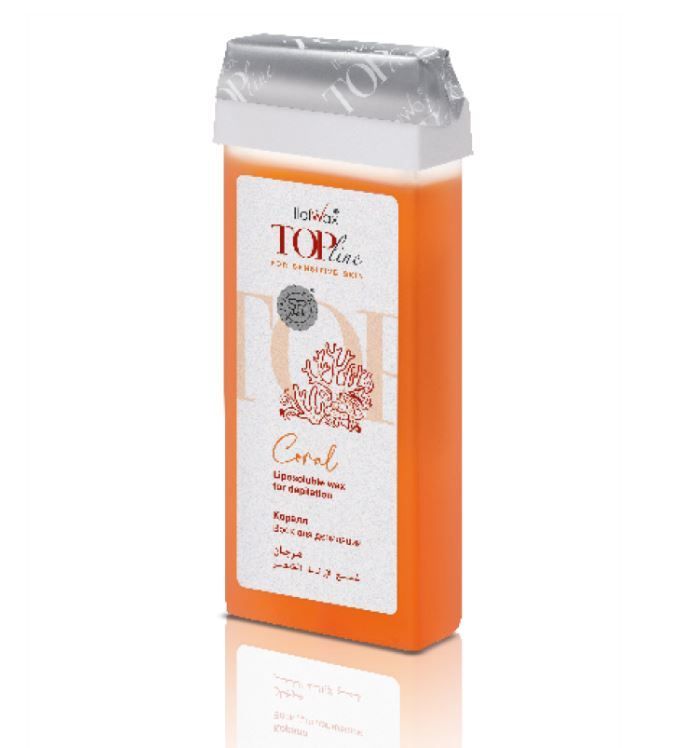 ItalWax Top Line, Воск в картридже "Коралл", 100 мл (Ч/З)