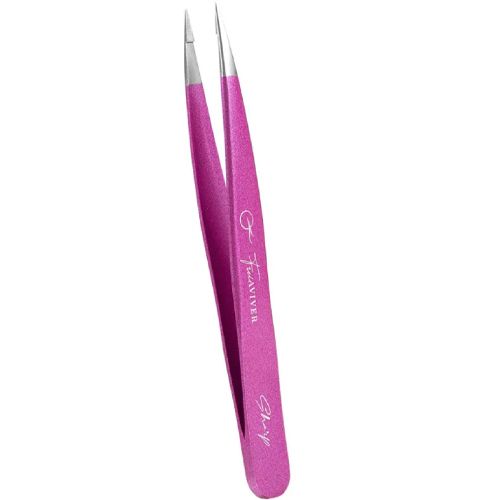 FreiAVIVER, Точечный пинцет для бровей Sharp, розовый