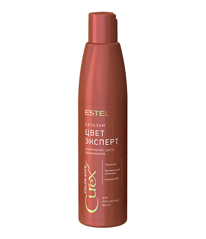 ESTEL, CR250/B3 Бальзам "Цвет-эксперт" для окрашенных волос CUREX COLOR SAVE (250 мл)