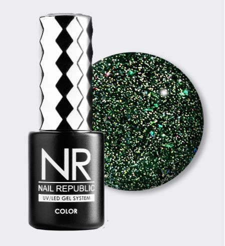 NR, BRIGHT Flash 1090 гель-лак светоотражающий, 10 мл