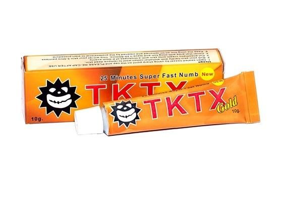 TKTX, Охлаждающий крем "Голд" 38%, 10 гр