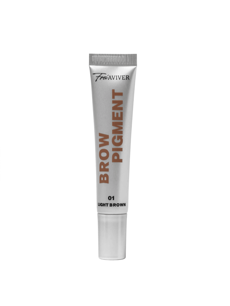 FreiAVIVER, Пигмент прямого действия для бровей, 01 light brown ЧЗ