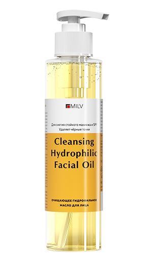 Milv, Очищающее гидрофильное масло для лица, 250 мл