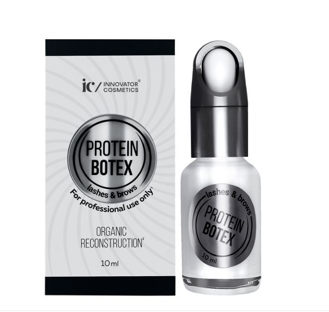 Innovator Cosmetics, Состав для протеиновой реконструкции ресниц и бровей "PROTEIN BOTEX", 10 мл ЧЗ