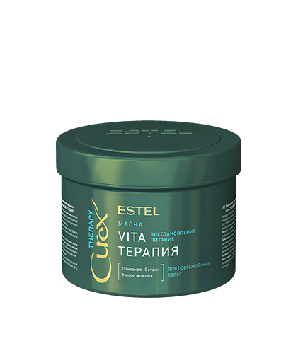 ESTEL, CR500/M5 Маска "Vita-терапия" для поврежденных волос CUREX THERAPY 500мл