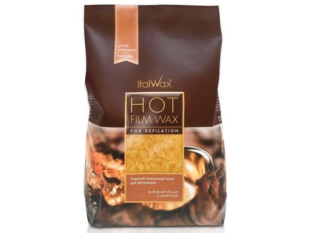 ItalWax, Воск горячий (пленочный) "Натуральный", гранулы, 1кг