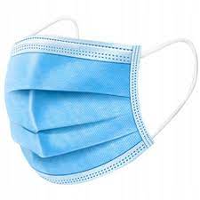 Маска 3-х слойная ГОЛУБАЯ, 50 шт.