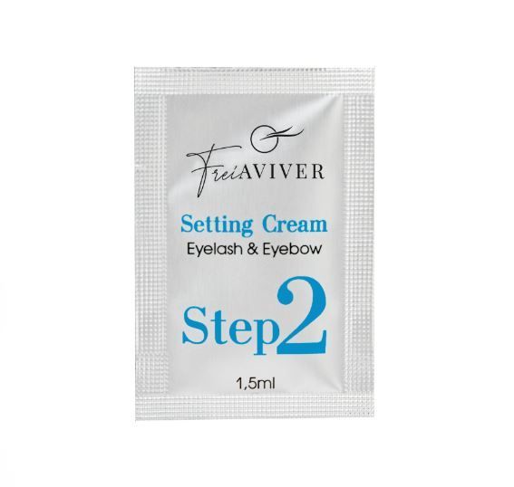 FreiAVIVER, Состав №2 В САШЕ д/ламинирования ресниц и бровей Setting Cream, 1,5мл