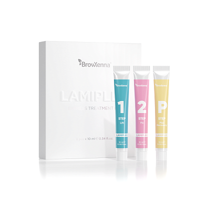 BrowXenna, Набор составов для ламинирования LamiPlex Express 