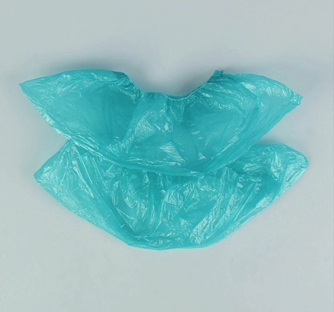 БЬЮТИГОЛИК, Бахилы п/эт Люкс 40 мкм Бирюзовые, 50 пар