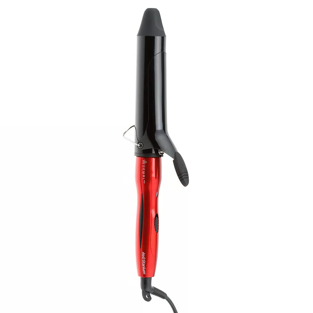 DEWAL, 03-2038 Плойка  для волос RED TITANIUM, 38 мм, 50 Вт