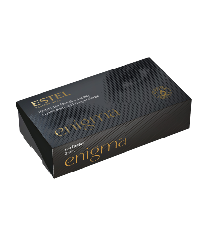 Estel Enigma, Краска для бровей и ресниц  тон ГРАФИТ, 20 гр./20 мл.