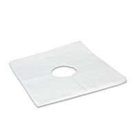 Чистовье, Салфетка для массажного стола белый SMS 40х40см. с отверстием 50 шт, 01-608