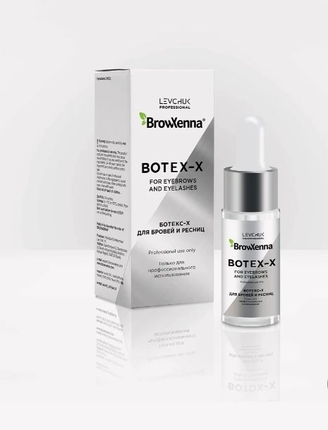 BrowXenna, Ботокс для бровей и ресниц Botox-X, 10 мл ЧЗ