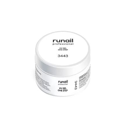 Runail, Однофазный УФ-гель (цвет: Прозрачный), 15 г №3443 ЧЗ