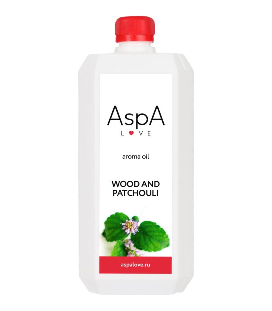 AspA  Love, Массажное масло Пачули и дерево, 1 л