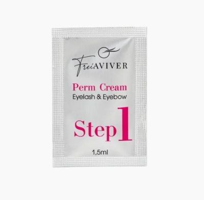 FreiAVIVER, Состав №1 В САШЕ д/ламинирования ресниц и бровей Perm Cream, 1,5 мл