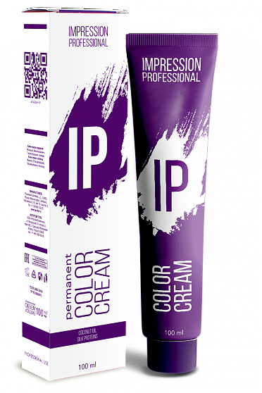 IP, Стойкая крем-краска тон "Блонд коричнево-пепельный 7.71", 100мл, арт.81588