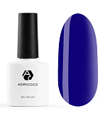 ADRICOCO, Цветной гель-лак №091 королевский синий, 8 мл