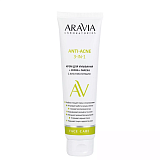 ARAVIA Laboratories А039,Крем для умывания+скраб+маска с AHA-кислотами Anti-Acne 3-in-1, 100мл