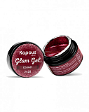 Kapous, Гель-краска «Glam Gel», гранат, 5 мл, арт 2428