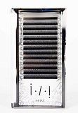 elSHINE, Ресницы черные IZI пучки 2D YY, микс, 12 лент (M 0.07 7-12мм)