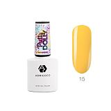 ADRICOCO, Гель-лак  Pretty dolly №15 неоновый цитрусовый, 8 мл
