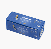 White line, Фольга парикмахерская 16 мк 100 м, в коробочке с отрезным ножом