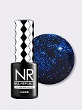NR, 396 Гель-лак, Мерцающий глубокий синий, 10 мл