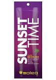 Soleo, SUNSET TIME Темный крем-бронзатор для загара с комплексом морских водорослей, 15 мл