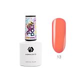 ADRICOCO, Гель-лак  Pretty dolly №13 неоновый персиковый, 8 мл