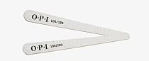 OPI, Пилка тонкая (деревянная основа), капля 100/180 грит. 1 шт