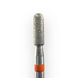 КМИЗ, Фреза алмазная ЦИЛИНДР с полусферой мелкой зернистости D2.7 (красный) ГСАЦС-2,7П-8 М