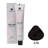 ADRICOCO, К/краска д/волос Miss Adri с кератином, 6.18 Темн. бл. пепел. шокол. 60 мл, арт 8713057