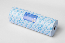 White Line, Полотенце малое 35*70, спанлейс, голубой 100 шт РУЛОН