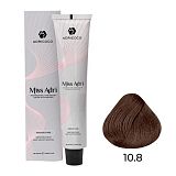  ADRICOCO, К/краска д/волос Miss Adri с кератином, 10.8 Платиновый блонд шокол. 60 мл, арт 8713514