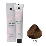 ADRICOCO, К/краска д/волос Miss Adri с кератином, 9.0 Оч. светлый блонд 60 мл, арт 8712753