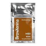 BrowXenna, Хна для бровей #204 ЗОЛОТИСТЫЙ БЛОНД ,(midi-саше), 3 г, 1 шт.