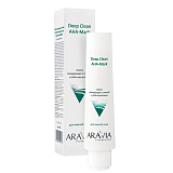 ARAVIA Professional 9001, Маска очищающая для лица с глиной и АНА-кислотами, 100 мл
