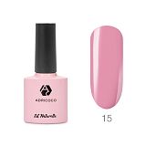 ADRICOCO , Гель-лак Est Naturelle №15 камуфлирующий розовый, 8 мл