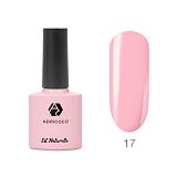 ADRICOCO, Гель-лак Est Naturelle №17 камуфлирующий яркий персиково-розовый, 8 мл